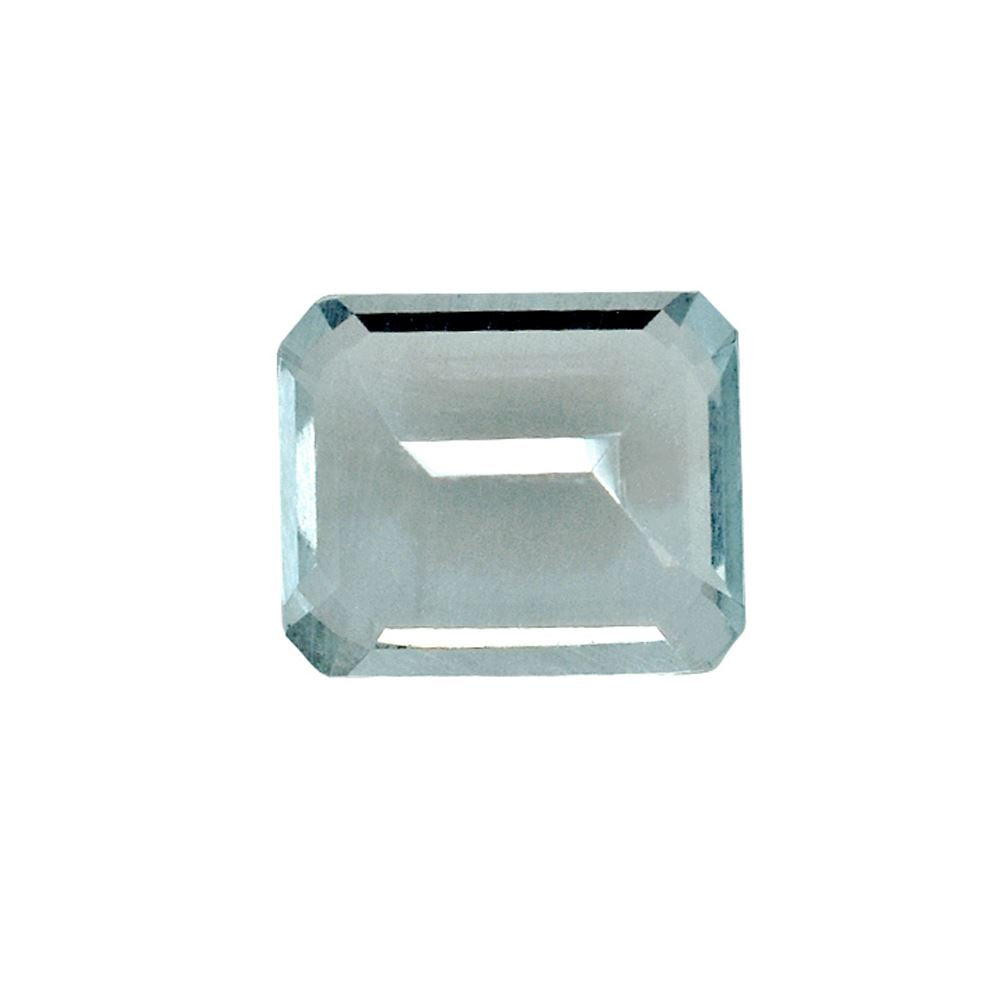 AQUAMARINE CUT OCTAGON (B/SI) 8.00X6.00 MM 1.25 Cts.