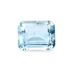 AQUAMARINE STEP CUT OCTAGON (A+/SI) 11X9MM 3.89 Cts.