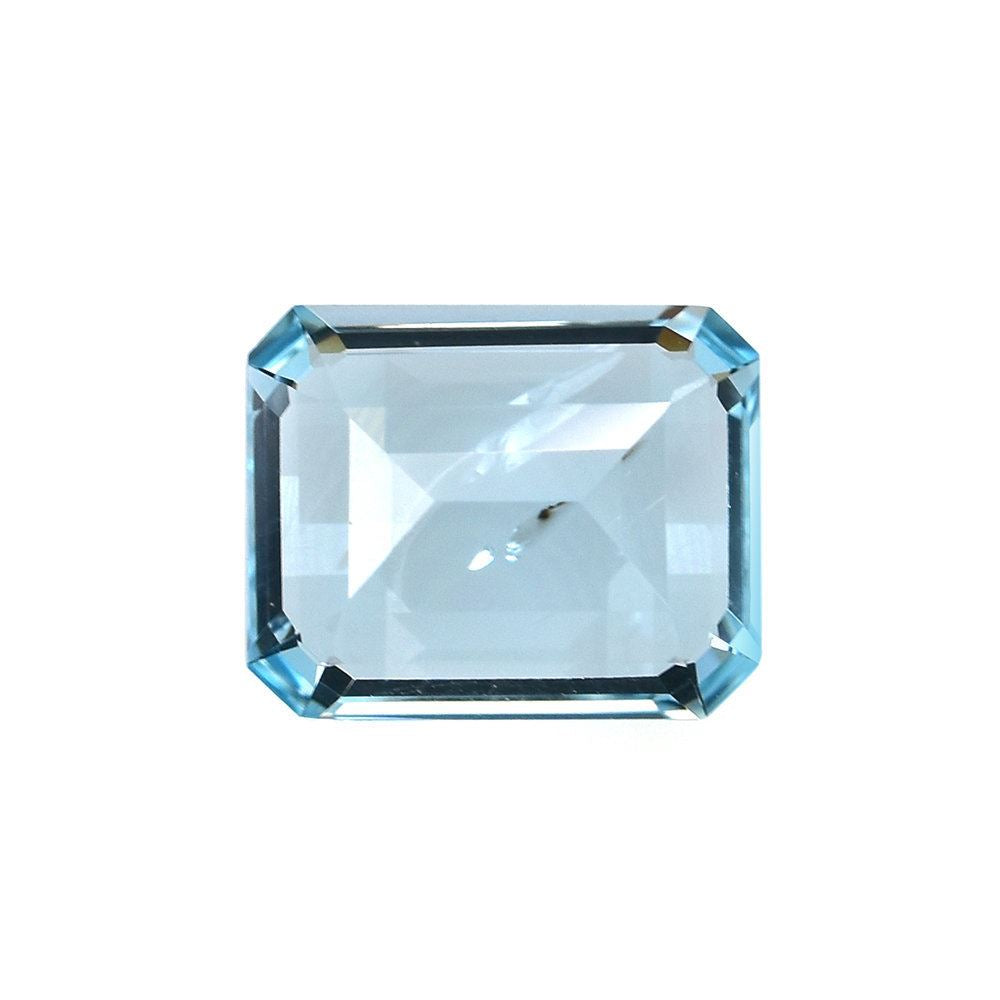 AQUAMARINE STEP CUT OCTAGON (A+/SI) 11X9MM 3.89 Cts.