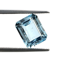 AQUAMARINE STEP CUT OCTAGON (A+/SI) 11X9MM 3.89 Cts.
