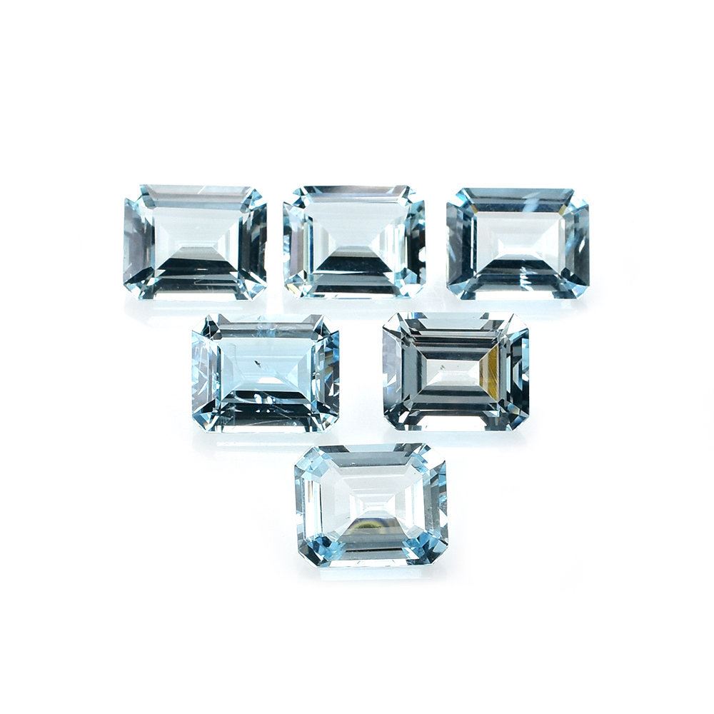 AQUAMARINE STEP CUT OCTAGON (A+/SI) 11X9MM 3.89 Cts.