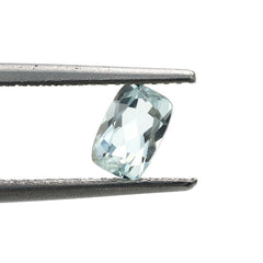 AQUAMARINE CUT CUSHION (B/SI) 6X4MM 0.55 Cts.