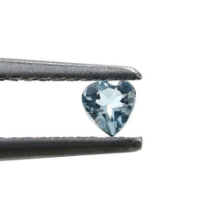 AQUAMARINE CUT HEART (A+/SI) 3.00MM 0.11 Cts.