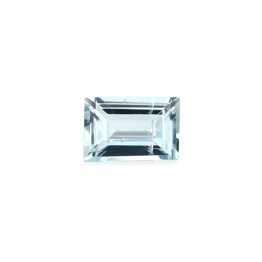 AQUAMARINE CUT BAGUETTE (A/SI) 6X4MM 0.40 Cts.