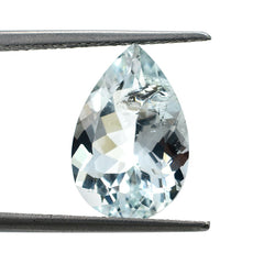 AQUAMARINE CUT PEAR (C/HI) 14X10MM 4.85 Cts.