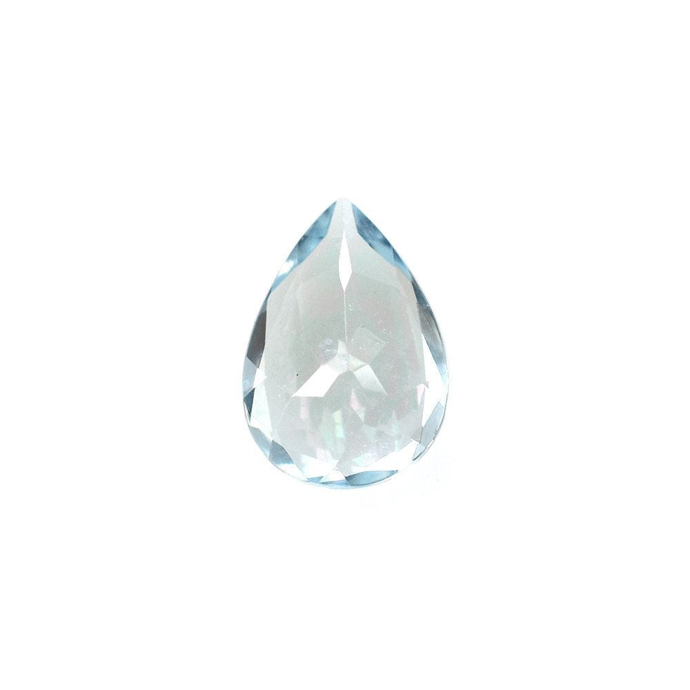 AQUAMARINE CUT PEAR (C/HI) 7X5MM 0.53 Cts.