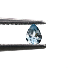 AQUAMARINE CUT PEAR (B/SI) 4X3MM 0.14 Cts.