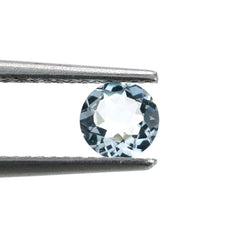 AQUAMARINE CUT ROUND (A/CLEAN) 5.00MM 0.43 Cts.