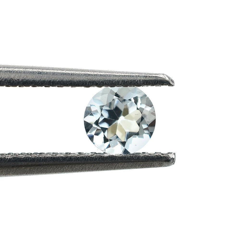AQUAMARINE CUT ROUND (A/CLEAN) 4.50MM 0.38 Cts.