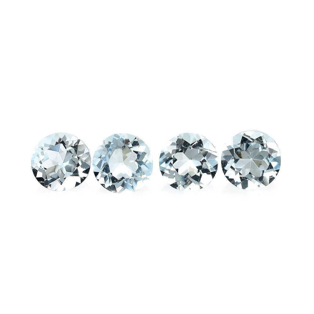 AQUAMARINE CUT ROUND (A/CLEAN) 4.50MM 0.38 Cts.