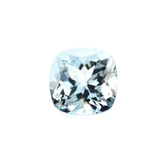 AQUAMARINE CUT CUSHION (A/CLEAN) 7X7MM 1.42 Cts.