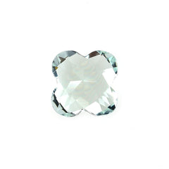 AQUAMARINE CHECKER CUT FLOWER (A/CLEAN) 6X6MM 1.03 Cts.