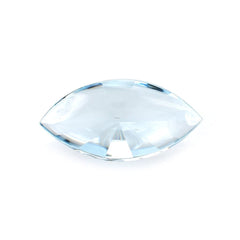 AQUAMARINE DIAMOND CUT BUFFTOP MARQUISE (A/CLEAN) 14X7MM 2.25 Cts.