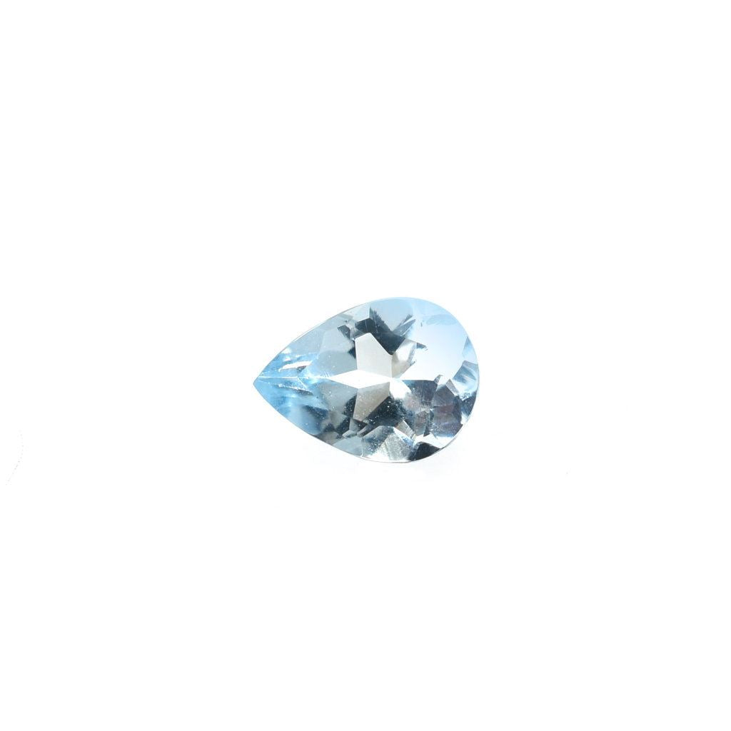 AQUAMARINE CUT PEAR (A/CLEAN) 4X3MM 0.13 Cts.