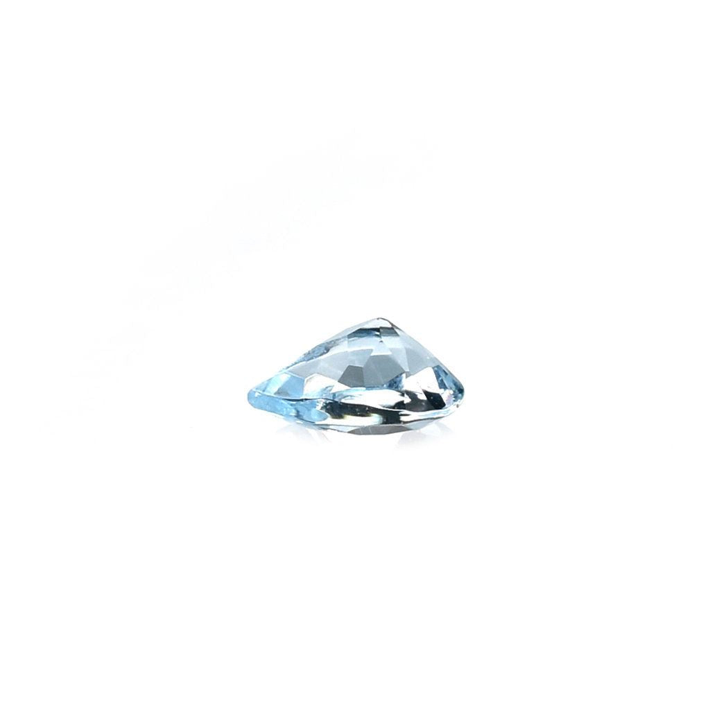 AQUAMARINE CUT PEAR (A/CLEAN) 4X3MM 0.13 Cts.