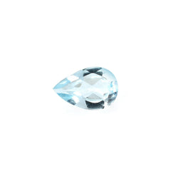 AQUAMARINE CUT PEAR (A/CLEAN-WINDOW) 6X4MM 0.38 Cts.