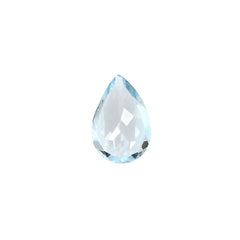 AQUAMARINE CUT PEAR (A/CLEAN-WINDOW) 6X4MM 0.38 Cts.