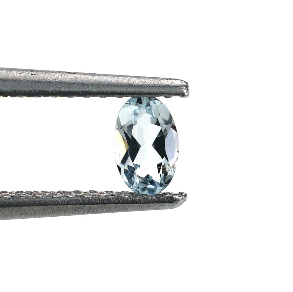 AQUAMARINE CUT OVAL (A/CLEAN) 5X3MM 0.20 Cts.