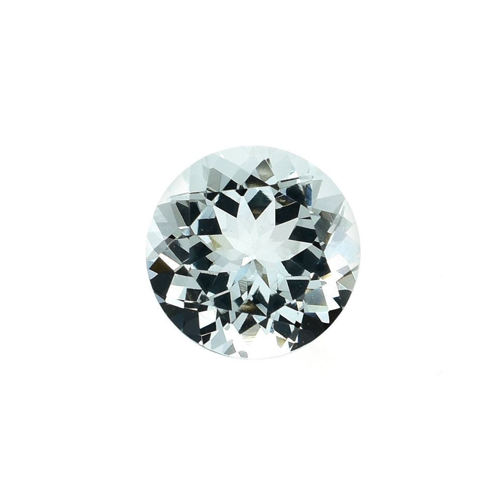 AQUAMARINE CUT ROUND (B/CLEAN) 8.00MM 1.78 Cts.