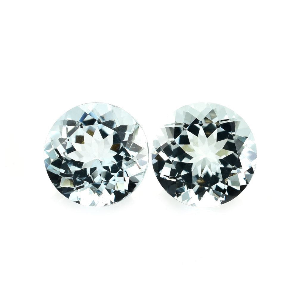 AQUAMARINE CUT ROUND (B/CLEAN) 8.00MM 1.78 Cts.