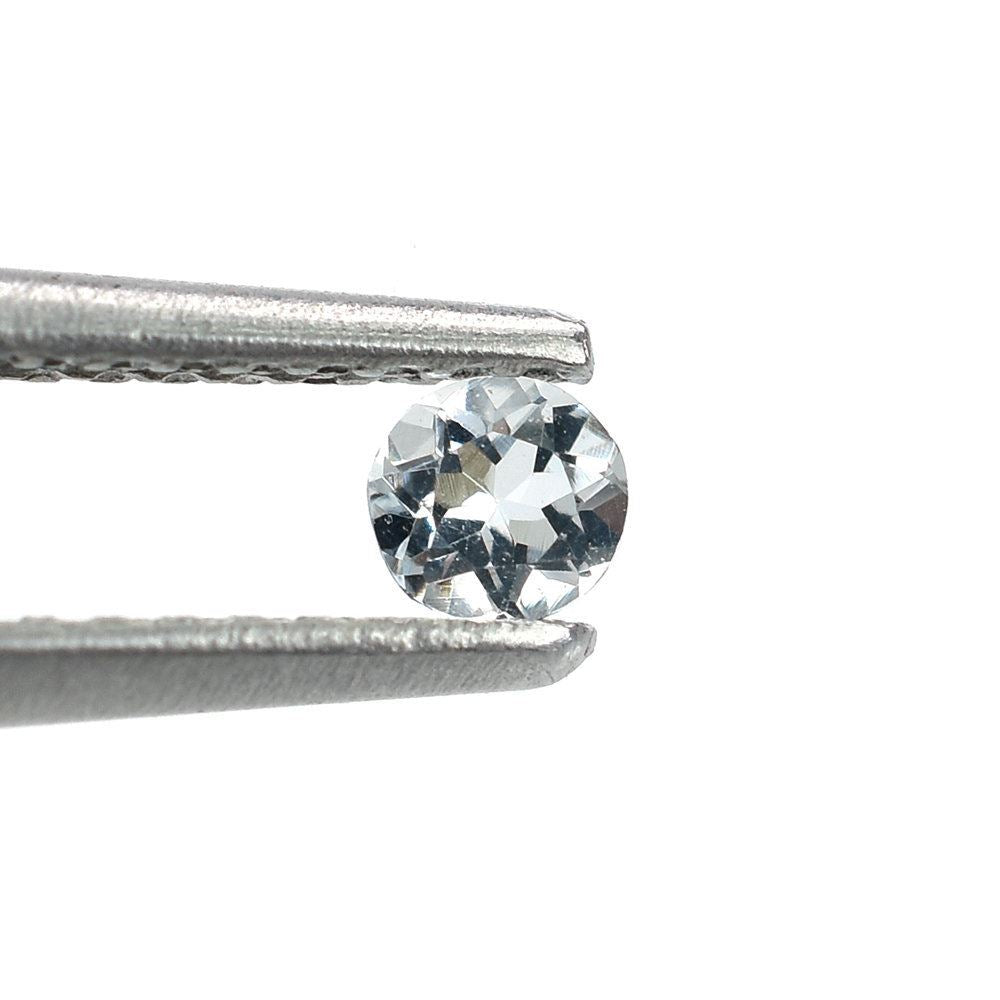 AQUAMARINE CUT ROUND (B/CLEAN) 3.00MM 0.09 Cts.