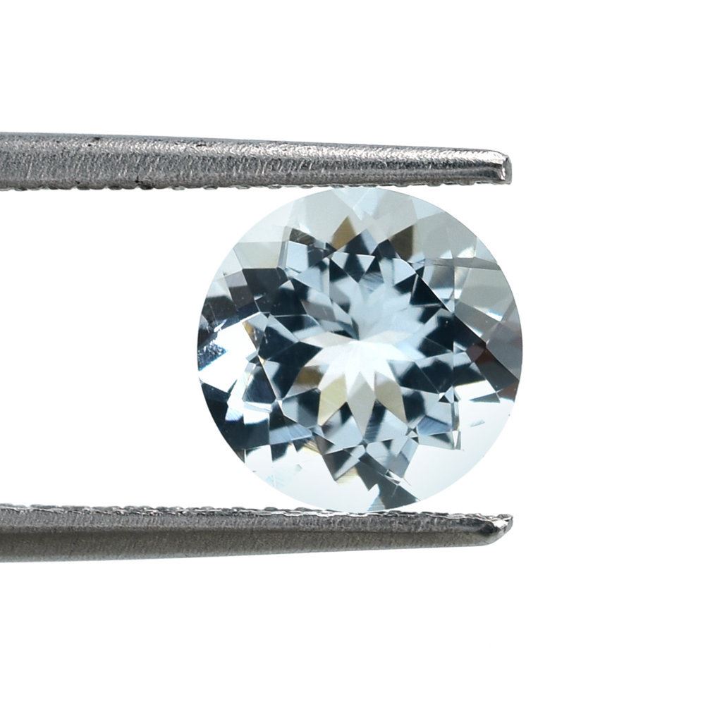 AQUAMARINE CUT ROUND (B/CLEAN) 8.00MM 1.95 Cts.