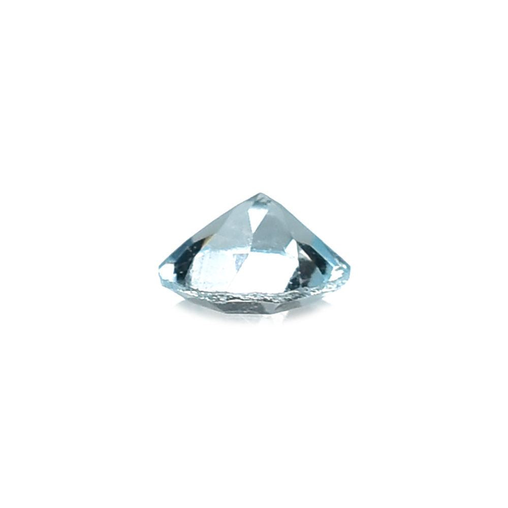 AQUAMARINE CUT ROUND (B/CLEAN) 3.20M27M 0.13 Cts.