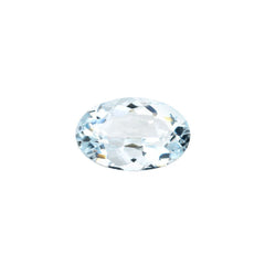 AQUAMARINE CUT OVAL (B/CLEAN) 8X5MM 0.92 Cts.
