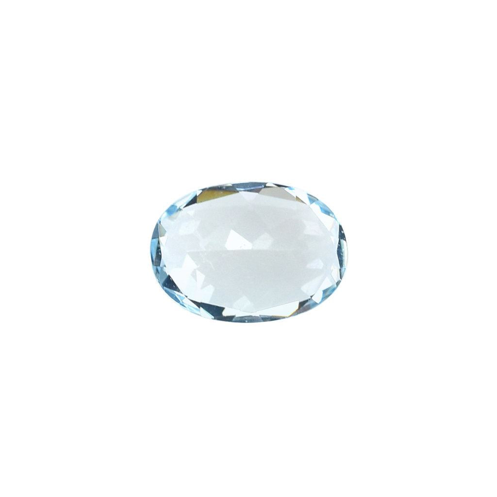 AQUAMARINE CUT OVAL (B/CLEAN) 7X5MM 0.69 Cts.