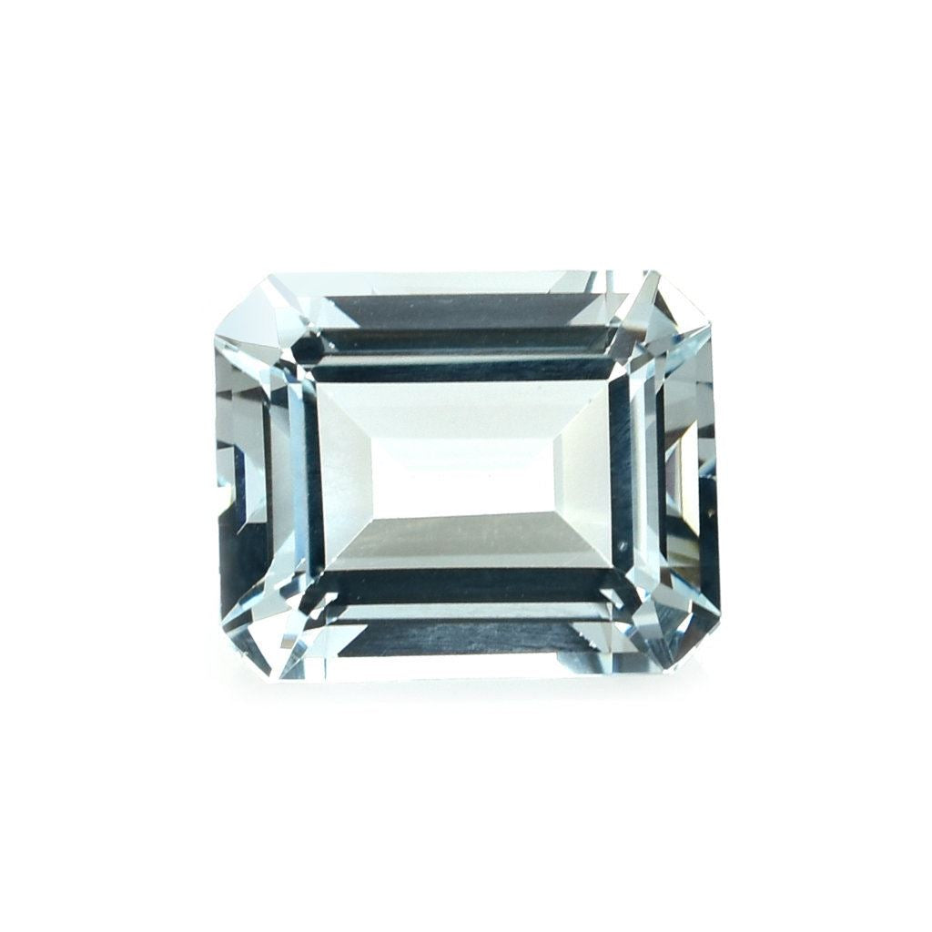 AQUAMARINE STEP CUT OCTAGON (B/CLEAN) 11X9MM 4.48 Cts.