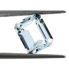 AQUAMARINE STEP CUT OCTAGON (B/CLEAN) 11X9MM 4.48 Cts.