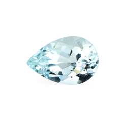 AQUAMARINE CUT PEAR (C/CLEAN) 12X8MM 2.80 Cts.