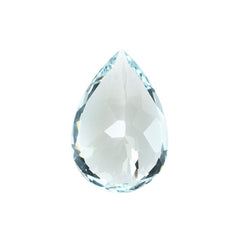 AQUAMARINE CUT PEAR (C/CLEAN) 12X8MM 2.80 Cts.