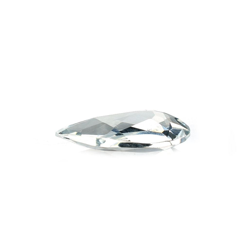 AQUAMARINE CUT PEAR (C/CLEAN) 11X6MM 1.35 Cts.