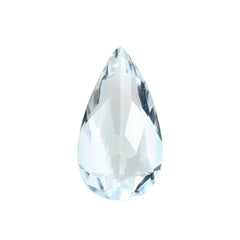 AQUAMARINE CUT PEAR (C/CLEAN) 11X6MM 1.35 Cts.