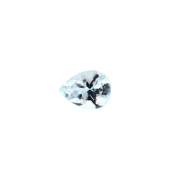 AQUAMARINE CUT PEAR (C/CLEAN) 4X3MM 0.15 Cts.