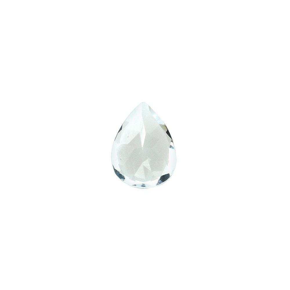 AQUAMARINE CUT PEAR (C/CLEAN) 4X3MM 0.15 Cts.