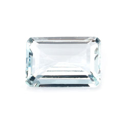 AQUAMARINE CUT OCTAGON (C/CLEAN-WINDOW) 13X9MM 4.15 Cts.