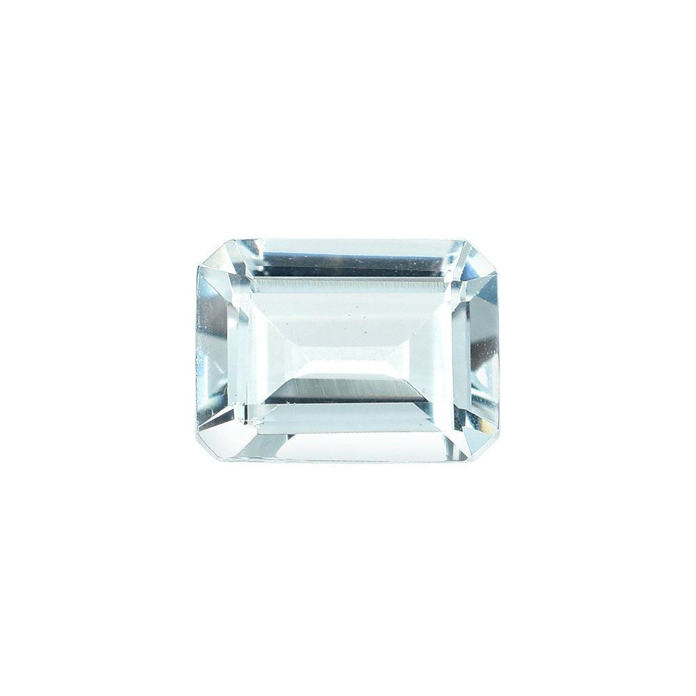 AQUAMARINE CUT OCTAGON (C/CLEAN) 8X6MM 1.40 Cts.