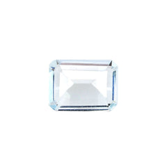 AQUAMARINE CUT OCTAGON (C/CLEAN) 8X6MM 1.40 Cts.