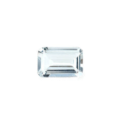 AQUAMARINE CUT OCTAGON (C/CLEAN) 6X4MM 0.44 Cts.