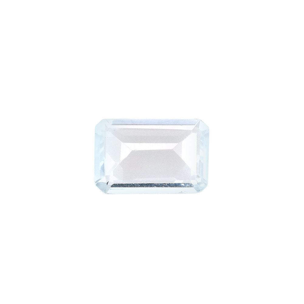 AQUAMARINE CUT OCTAGON (C/CLEAN) 6X4MM 0.44 Cts.