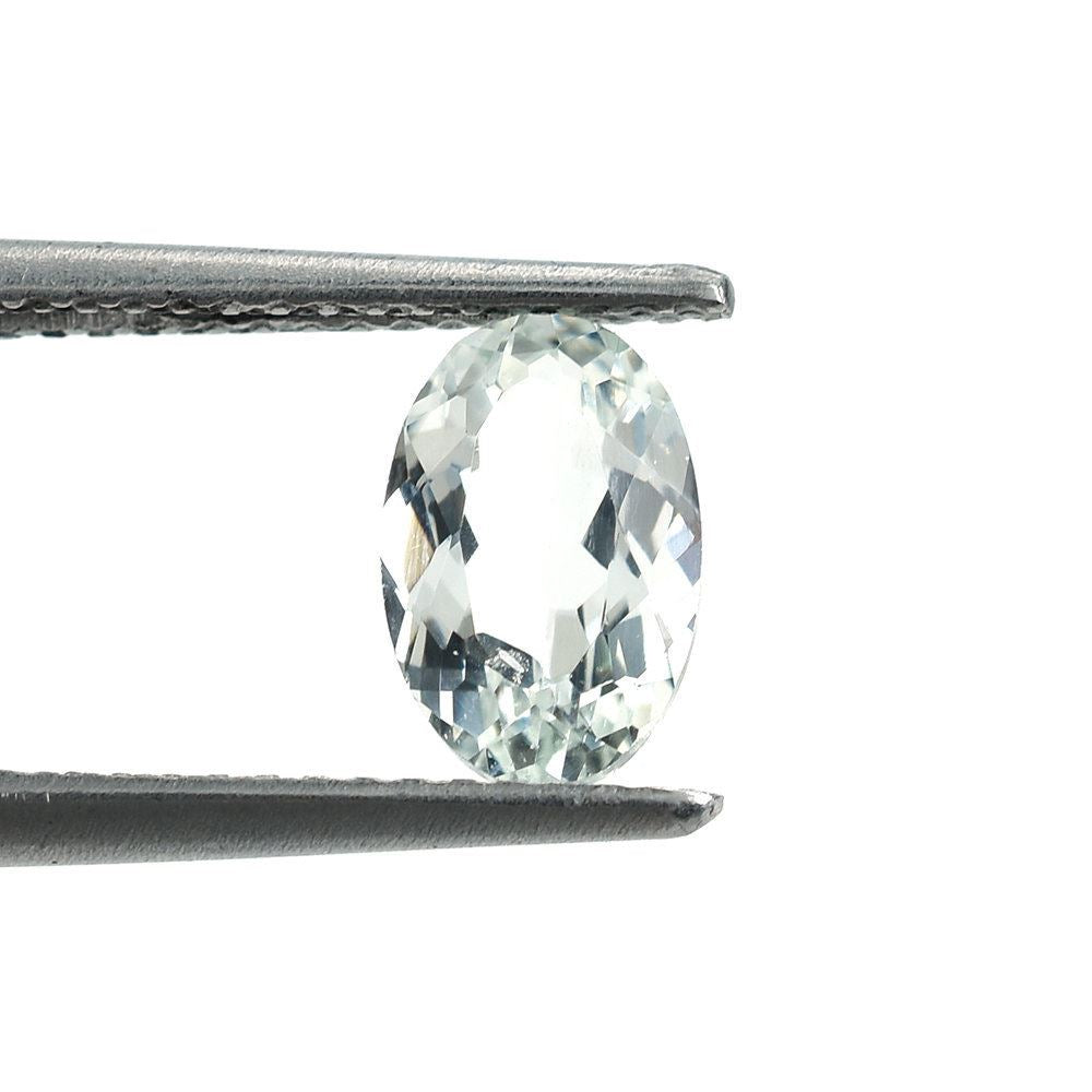 AQUAMARINE CUT OVAL (C/CLEAN) 8X5.50MM 0.97 Cts.