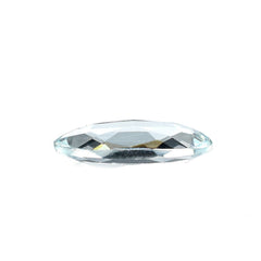 AQUAMARINE CUT OVAL (C/CLEAN) 11X4MM 0.85 Cts.