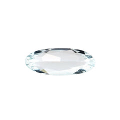 AQUAMARINE CUT OVAL (C/CLEAN) 11X4MM 0.85 Cts.