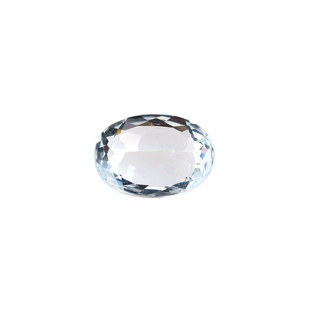AQUAMARINE CUT OVAL (C/CLEAN) 7X5MM 0.79 Cts.