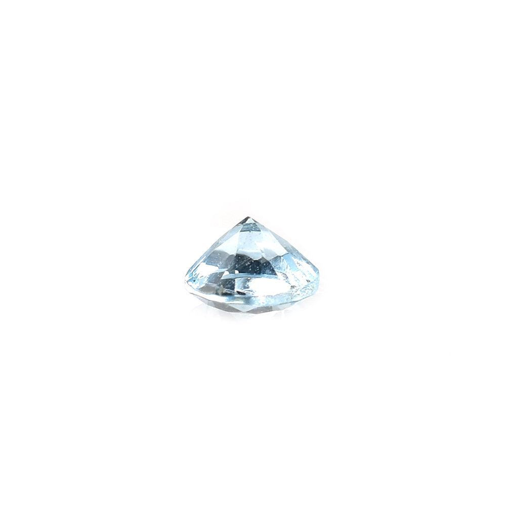 AQUAMARINE CUT ROUND (C/CLEAN) 3.50MM 0.19 Cts.