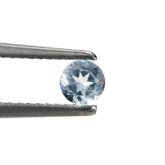 AQUAMARINE CUT ROUND (C/CLEAN) 3.50MM 0.19 Cts.