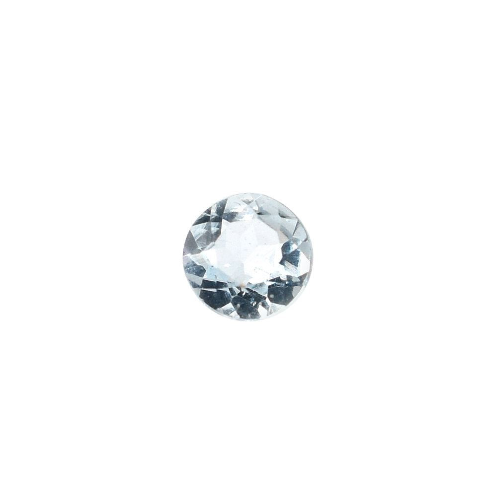 AQUAMARINE CUT ROUND (C/CLEAN) 3.00MM 0.10 Cts.