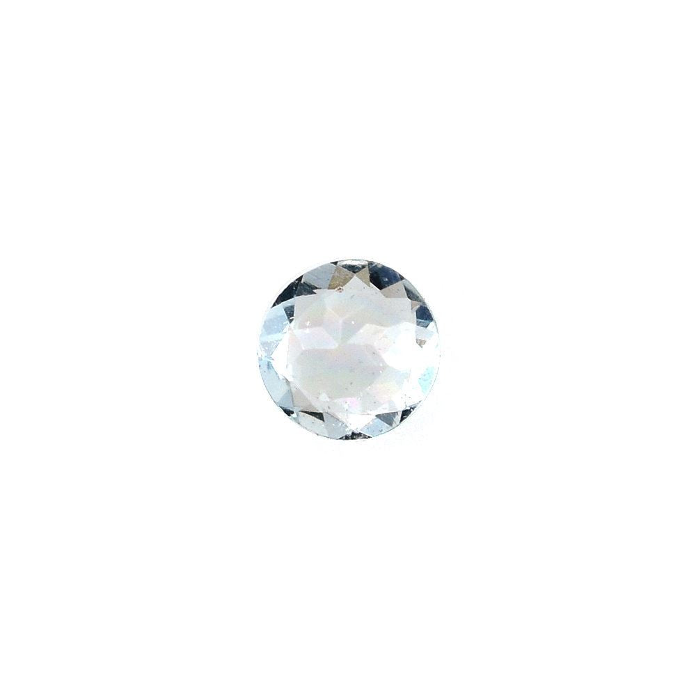 AQUAMARINE CUT ROUND (C/CLEAN) 3.00MM 0.10 Cts.